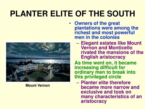 Planter Elite Definition