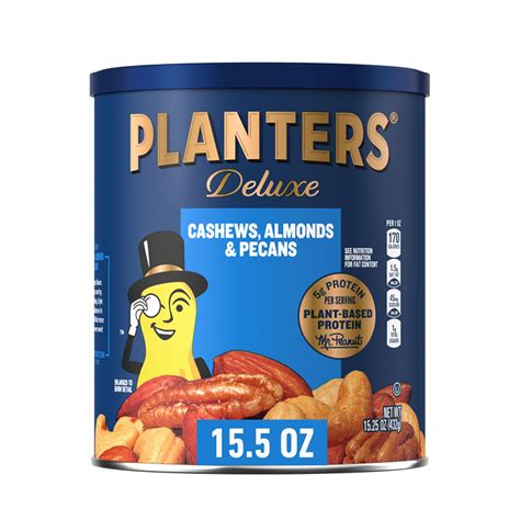 Planters Cashews Almonds Pecans