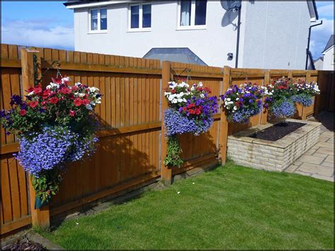 Planters On Fence