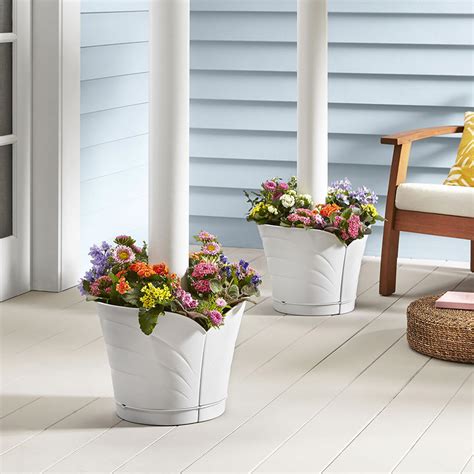Planters That Wrap Around Posts