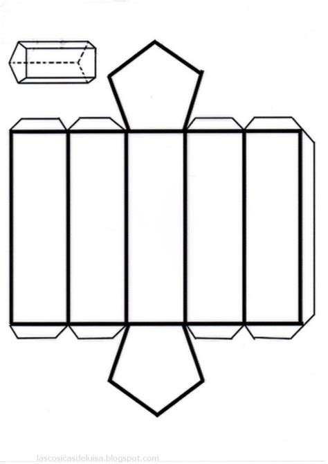 PRISMA PENTAGONAL PARA IMPRIMIR SÓLIDOS GEOMÉTRICOS