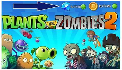 Plants vs. Zombies 2 Mod Apk Unlimited Coins + Gems