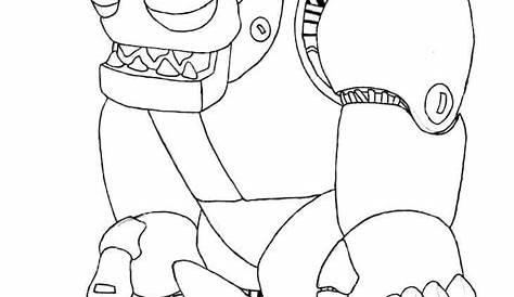 Plants Vs Zombies Coloring Pages Dr Zomboss Free Colouring