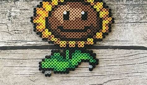 Plants Vs Zombies Sunflower Pixel Art 2 By MrPlanter On Deviant