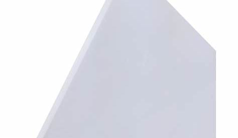 Plaque Plexiglass Blanc Opaque ep 3 mm Lacrylic Shop