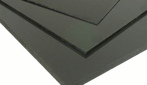 Plaque PVC noir 1000x1200mm x5mm pour Miroir Télé [ref