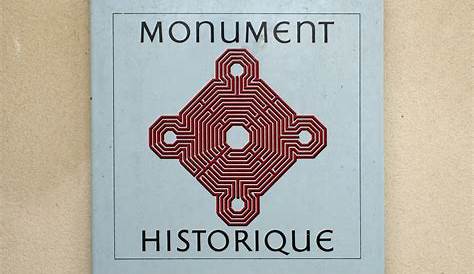 Plaque Monument Historique Commande De REMPART