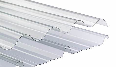Plaque Ondulee Polycarbonate Transparent 35mm Clear Roof Sheets
