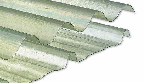 Plaque polyester ondulée toit translucide (PO 76/18