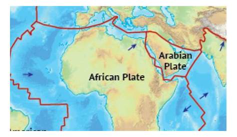Plaque Tectonique Europe Afrique La Frontière Qui Sépare La De L’ De La