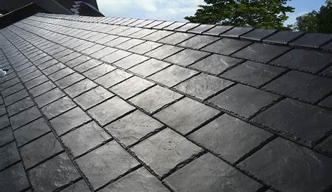 Panneau de toiture imitation ardoise L135.3xH57.15 gris