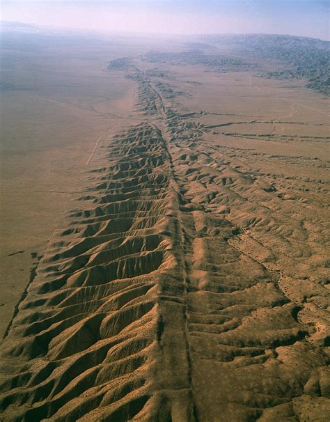 Plaque Tectonique San Andreas