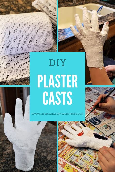 plaster casts preserving memories