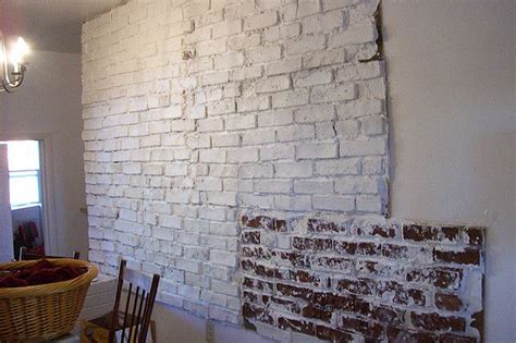 Plaster Of Paris Brick Wall