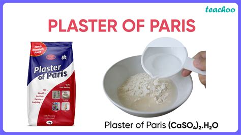 plaster paris science