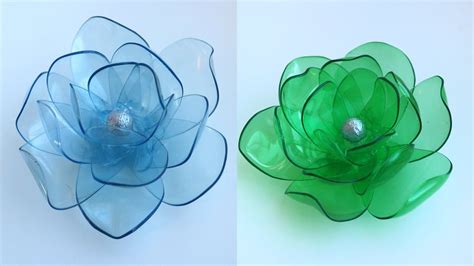 Plastic Bottle Flowers Diy Tutorial