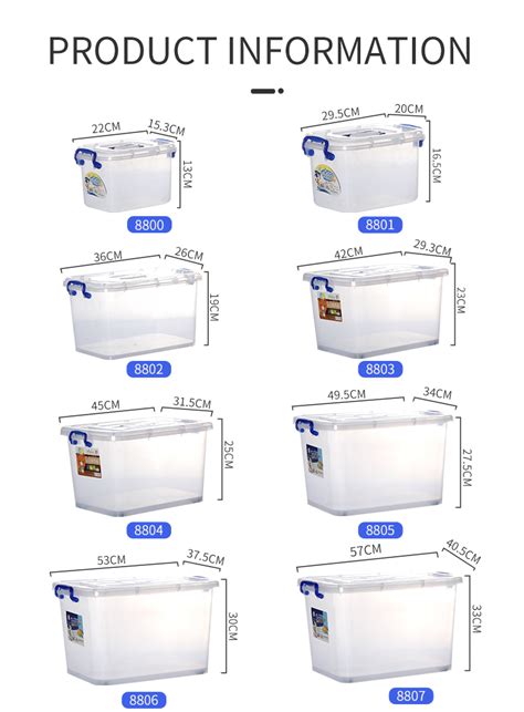 Plastic Box Custom Size