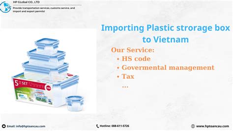 Plastic Box Storage Hs Code