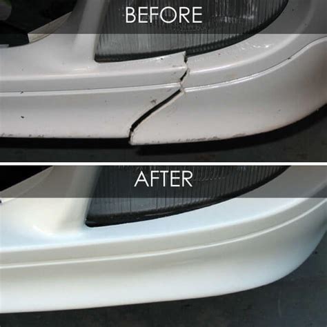 plastic bumper repair shop