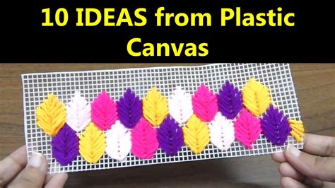 Plastic Canvas Crafting Ideas