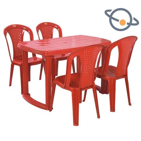 Plastic Chair With Table