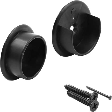 Plastic Closet Pole Sockets