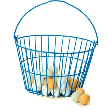 Plastic Coated Wire Egg Baskets