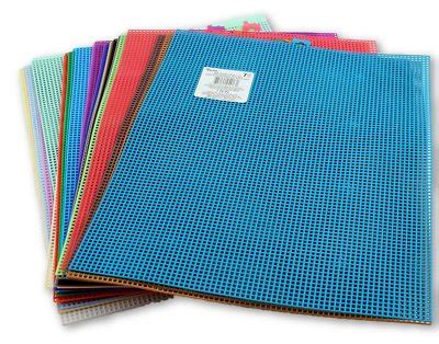 Plastic Colored Canvas Sheets