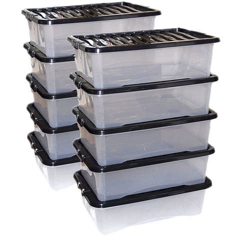 Plastic Container With Lid Long