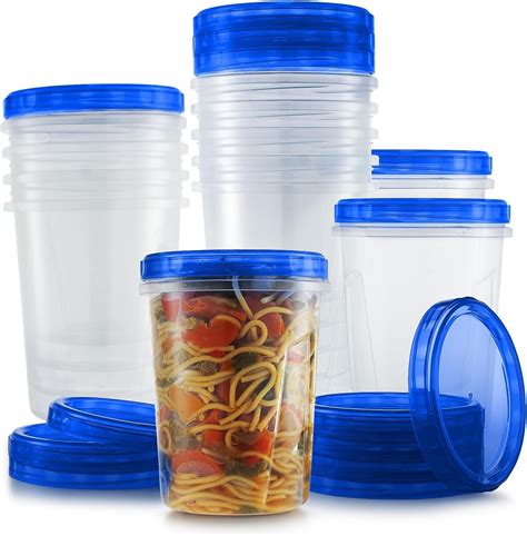 Plastic Containers With Screw Lids