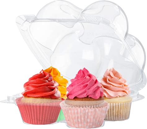 Plastic Cupcake Boxes In Bulk