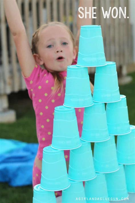 Plastic Cups Games Activities