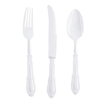 Plastic Cutlery Target