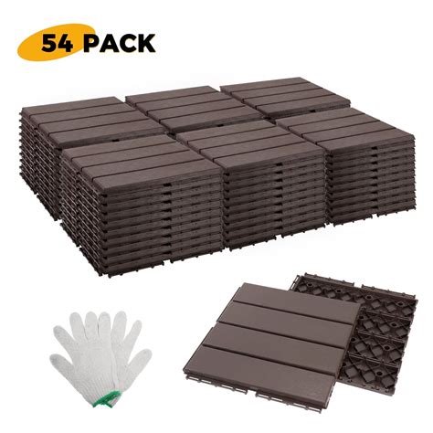 Plastic Decking Tiles