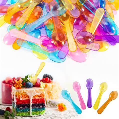 Plastic Dessert Spoons