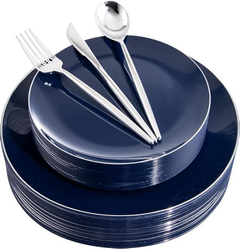 Plastic Dinner Plates Silverware