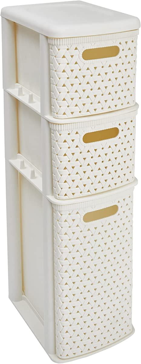 Plastic Drawer Tower Unit