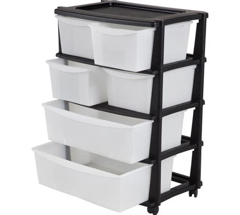 Plastic Drawer Unit Argos