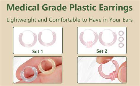 Plastic Earrings For Sensitive Ears
