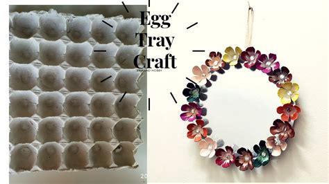 Plastic Egg Tray Craft