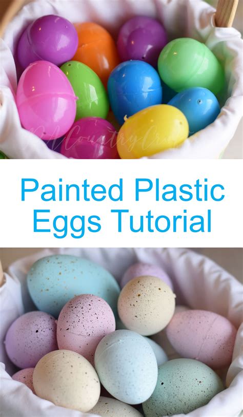 Plastic Eggs To Paint