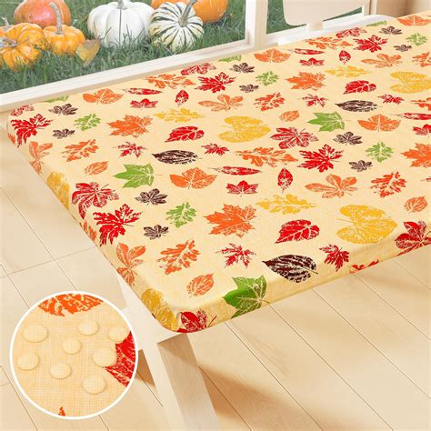 Plastic Fall Tablecloth