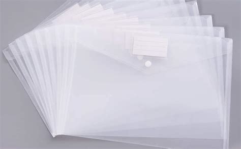 Plastic Foolscap Document Wallet