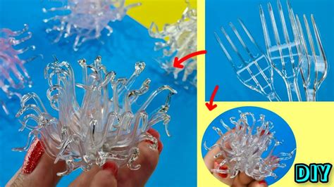 Plastic Fork Flowers