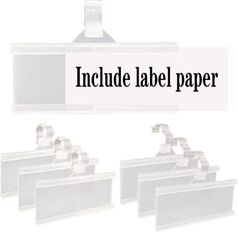 Plastic Hanging Label Holders