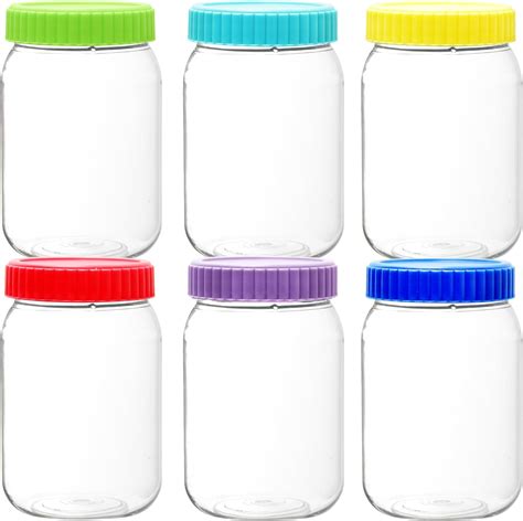 Plastic Jars With Plastic Lids