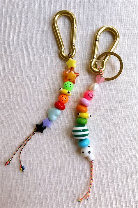 Plastic Keychain Beads