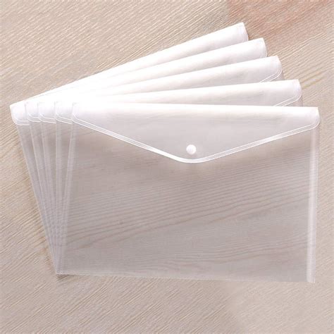 Plastic Letter Size Envelopes