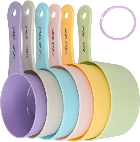 Plastic Measuring Cups Set