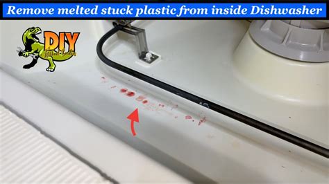 Plastic Melted Inside Dishwasher